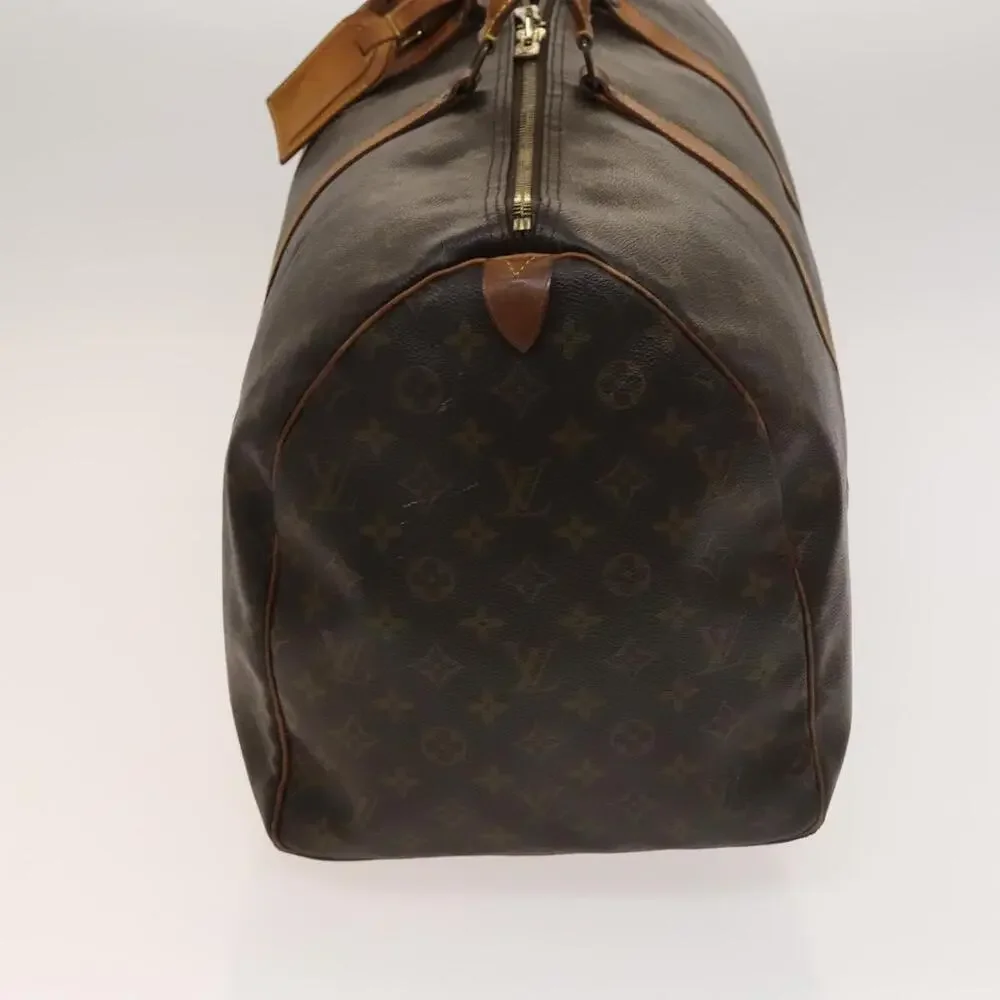 LOUIS VUITTON Monogram Keepall 55 Boston Bag M41424